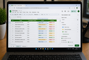 Cara Membuat Dropdown di Google Sheets