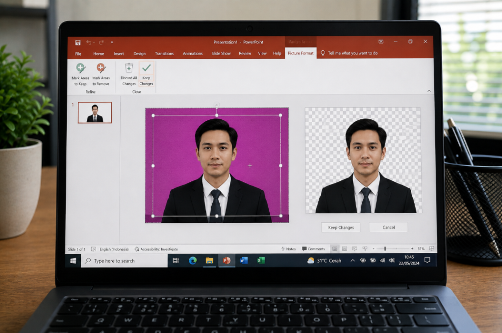 Cara Menghapus Background Foto di Laptop
