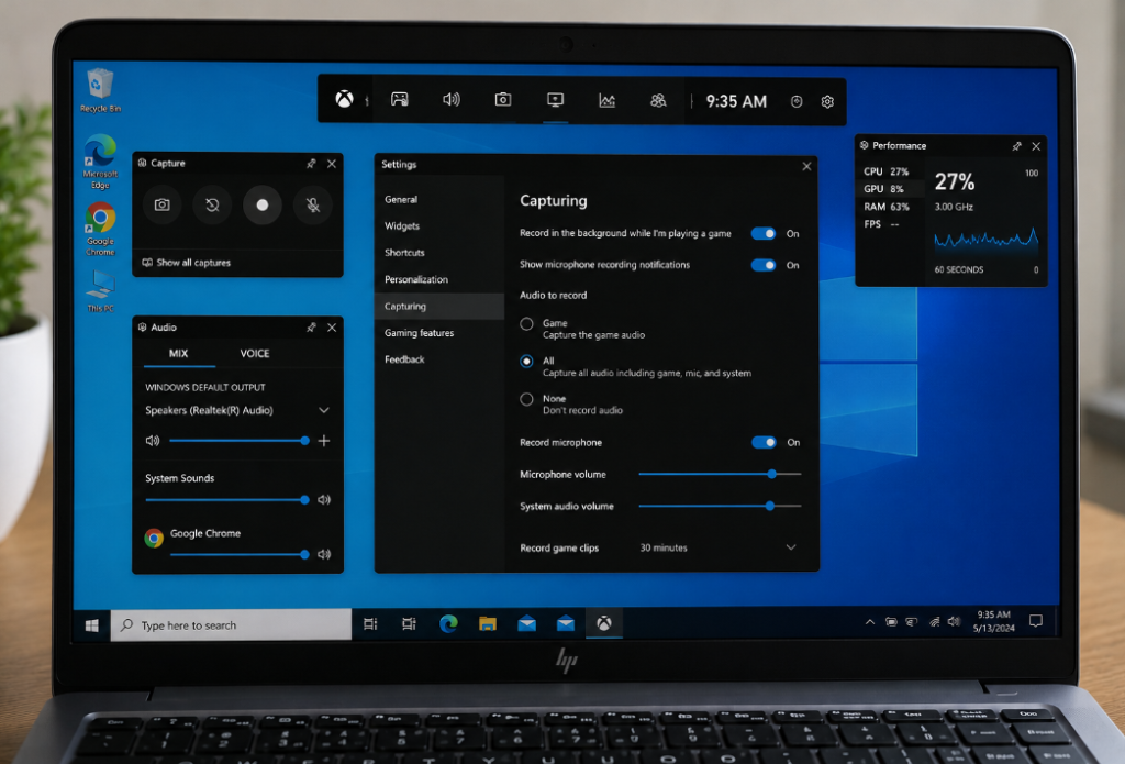 cara merekam layar Windows dengan suara